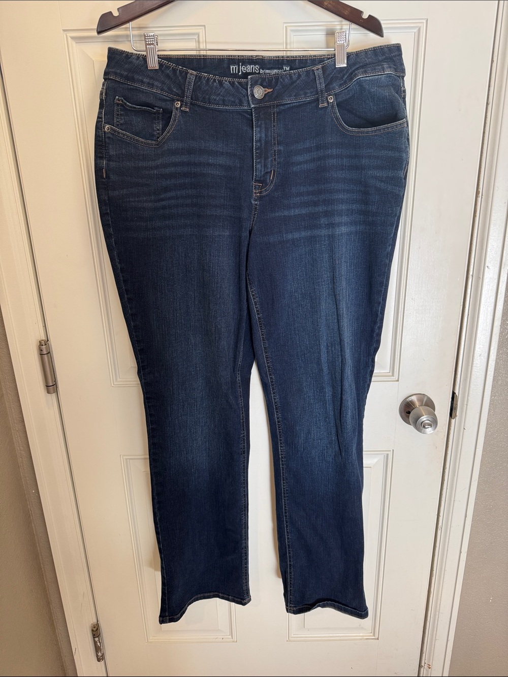 Women's Dark Blue Stretch Jeans